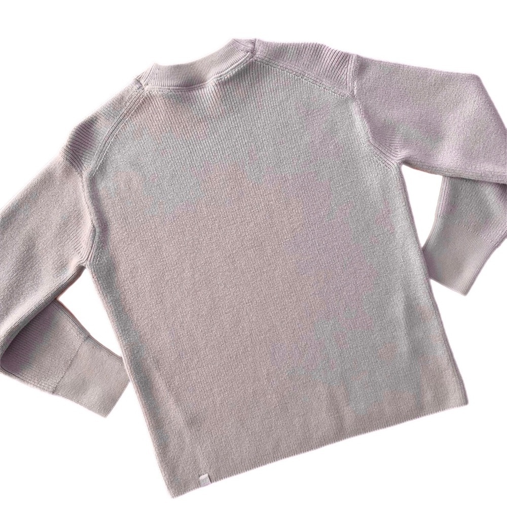 Lululemon Merino Wool-Blend Ribbed Crewneck Sweater Faint Lavender Side 6 - Picture 4 of 10